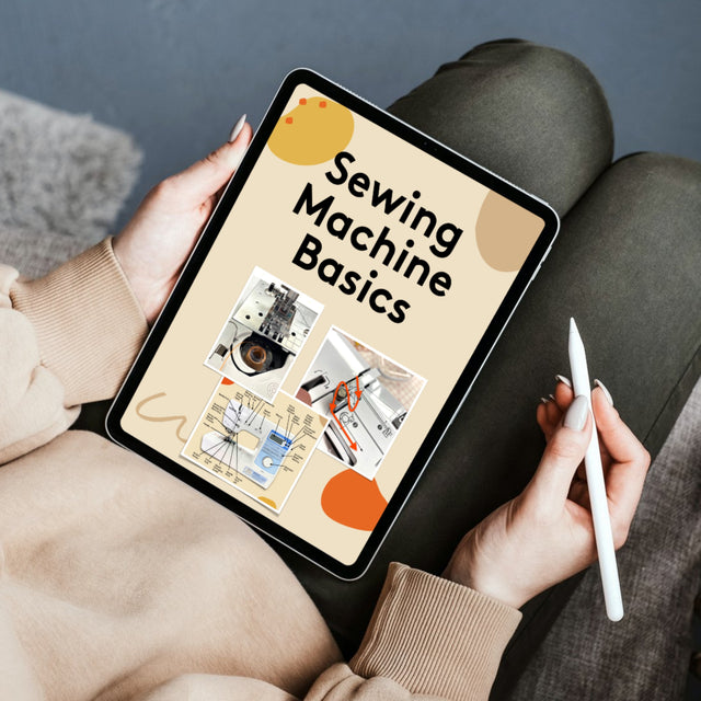 Sewing Machine Basics Tutorial - Instant Digital Download