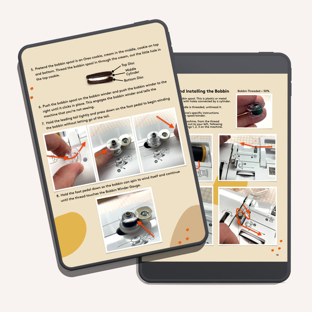 Sewing Machine Basics Tutorial - Instant Digital Download
